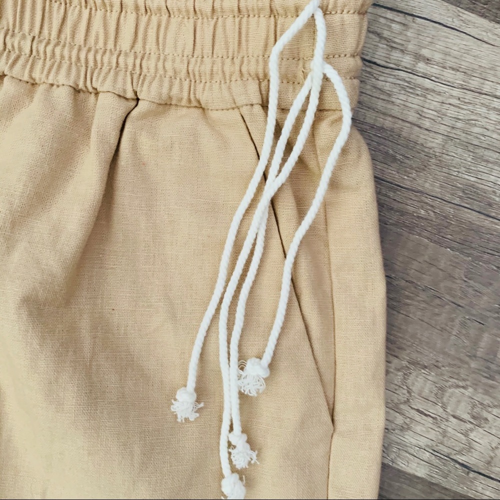 J. Crew NWT Linen‎ Supima Cotton Shorts Size XS - Picture 2 of 5